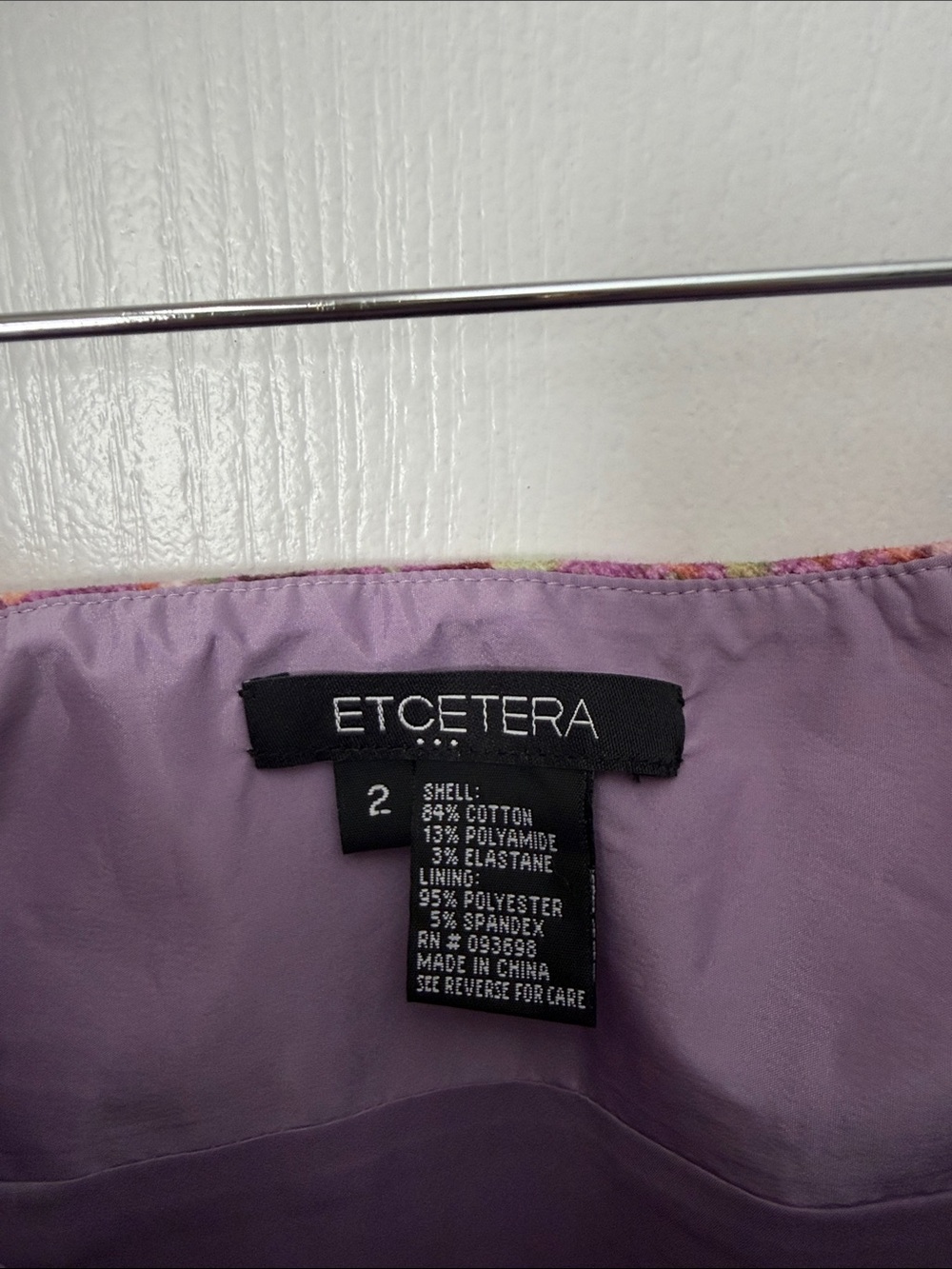 Etcetera Preppy A-Line Skirt - Picture 2 of 4